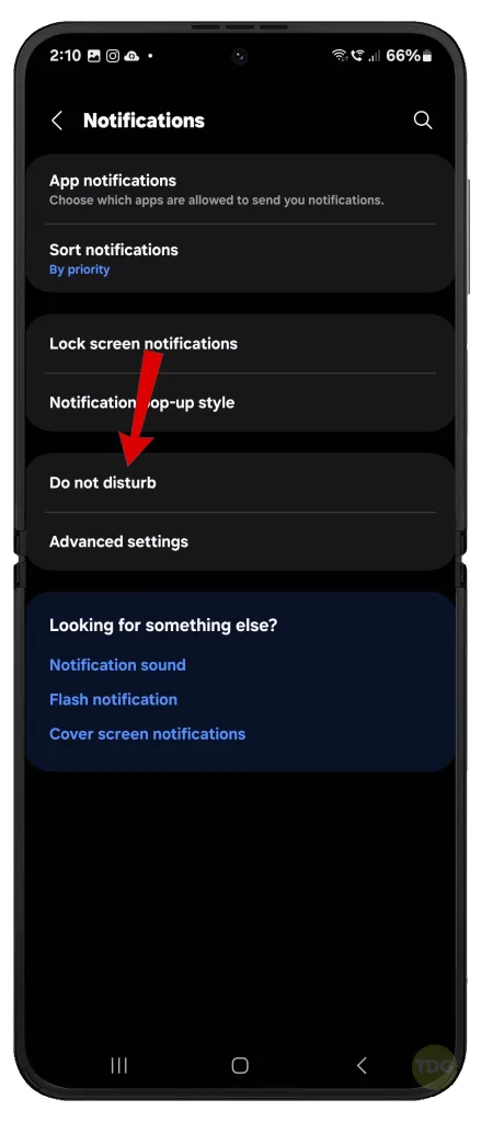 fix galaxy z flip 5 notification sounds not working 5