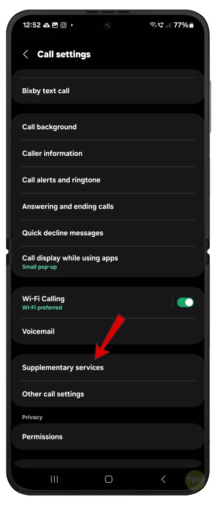 Fix Calls Go Straight to Voicemail on Galaxy Z Flip5 troubleshooting 4