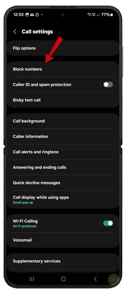 Fix Calls Go Straight to Voicemail on Galaxy Z Flip5 troubleshooting 6