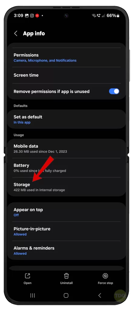 Fix Galaxy Z Flip 5 Facebook Messenger URL has expired error 3