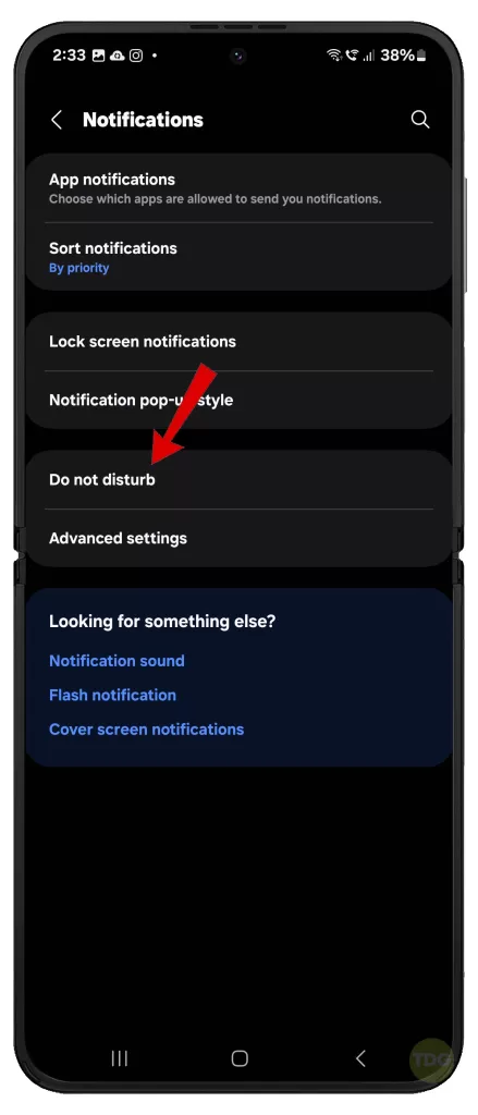 Galaxy Z Flip 5 Facebook Notifications Not Working 5