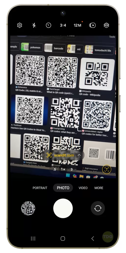 How To Scan QR Code On Galaxy S24 Email Text Browser Or Photo 10