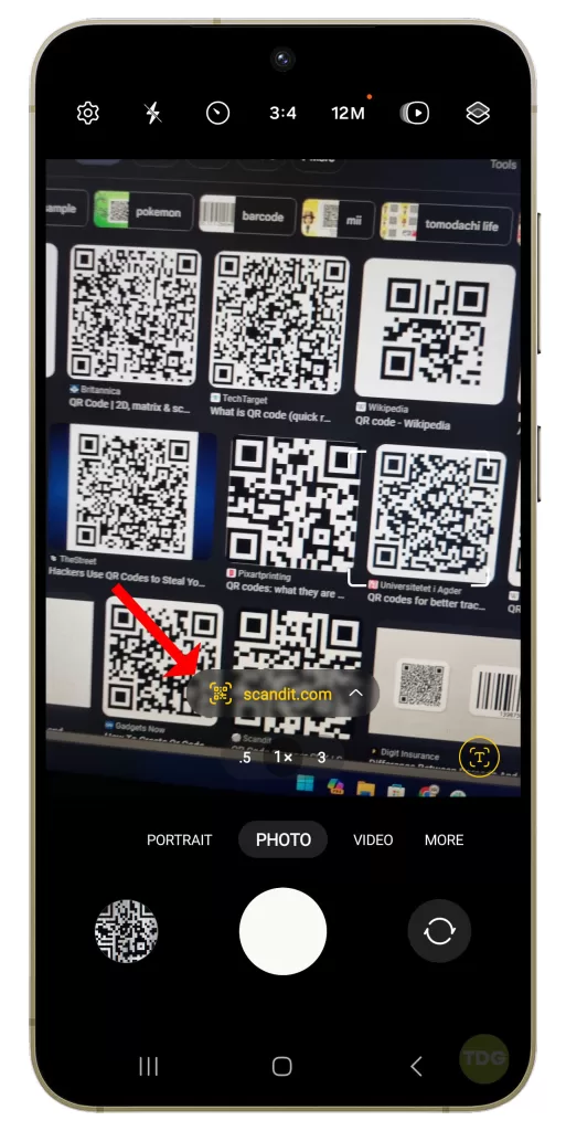 How To Scan QR Code On Galaxy S24 Email Text Browser Or Photo 11