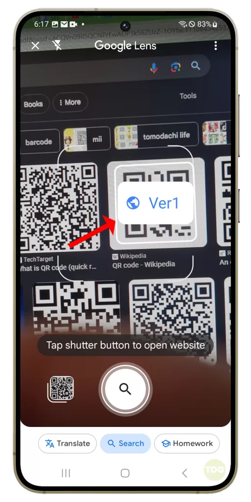 How To Scan QR Code On Galaxy S24 Email Text Browser Or Photo 4