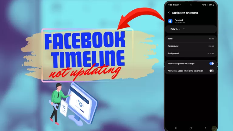 How to Fix Facebook Timeline Not Updating on Galaxy Z Flip