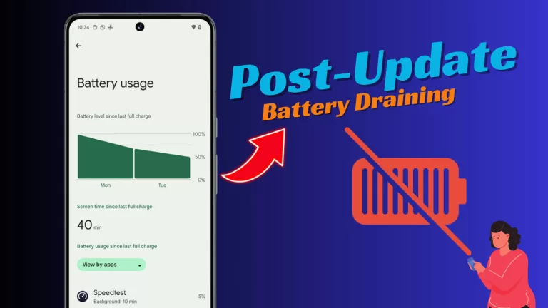 Troubleshooting Google Pixel 8 battery draining problem after software update