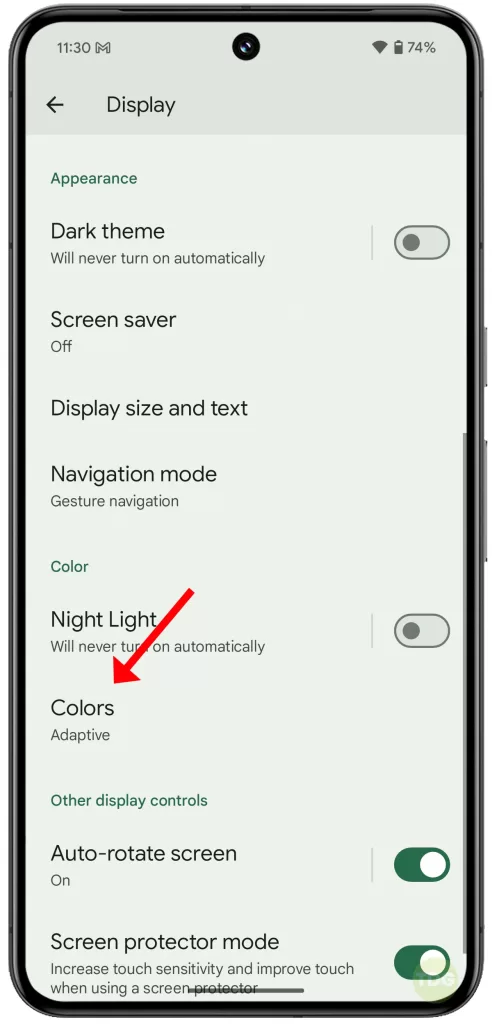 fix google pixel 8 screen turns green after update 2