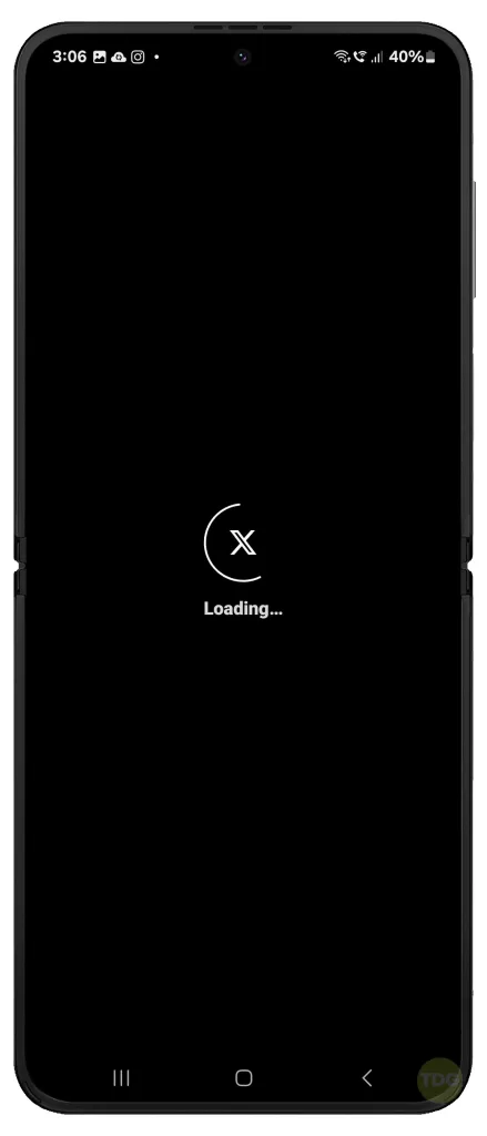 Troubleshooting Galaxy Z Flip5 Twitter X App Keeps Logging Out 9