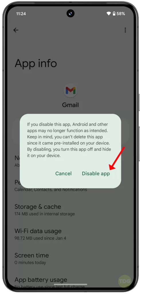 fix Pixel 8 Gmail keeps stopping error 10