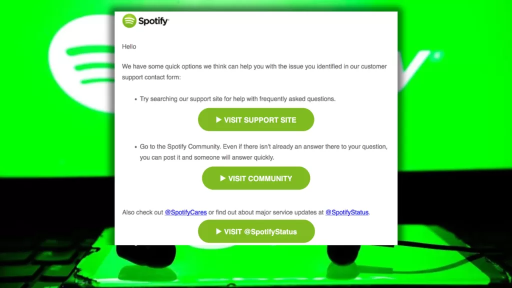 Spotify Support