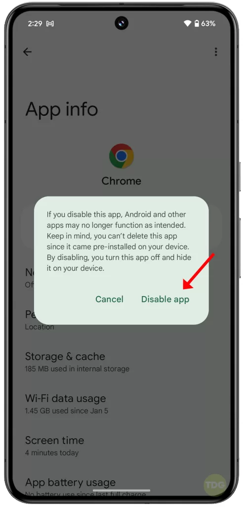 fix google chrome not loading on pixel 8 troubleshooting 6