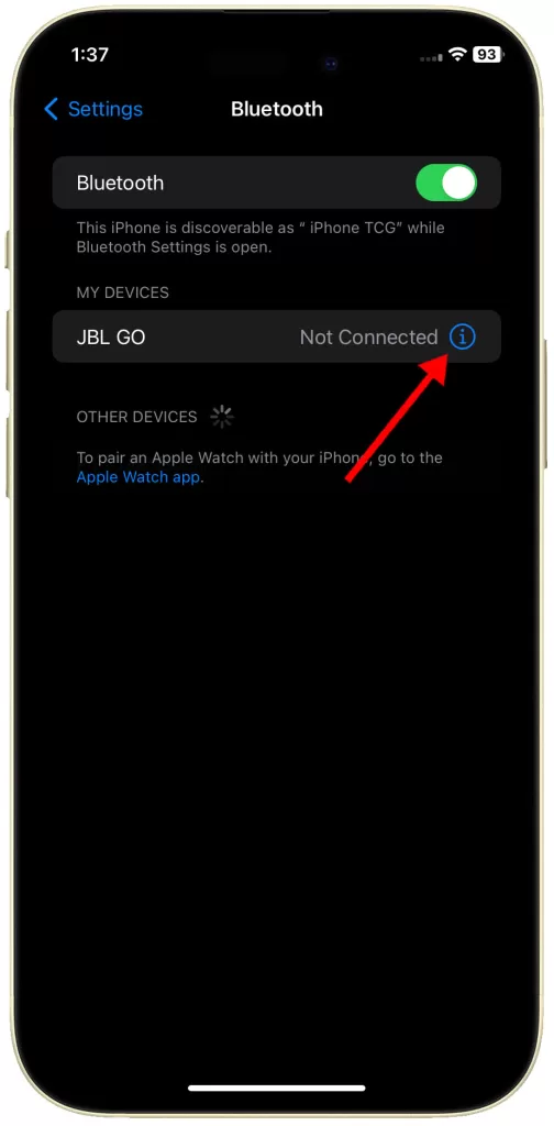fix iPhone 15 Bluetooth pairing problems 3