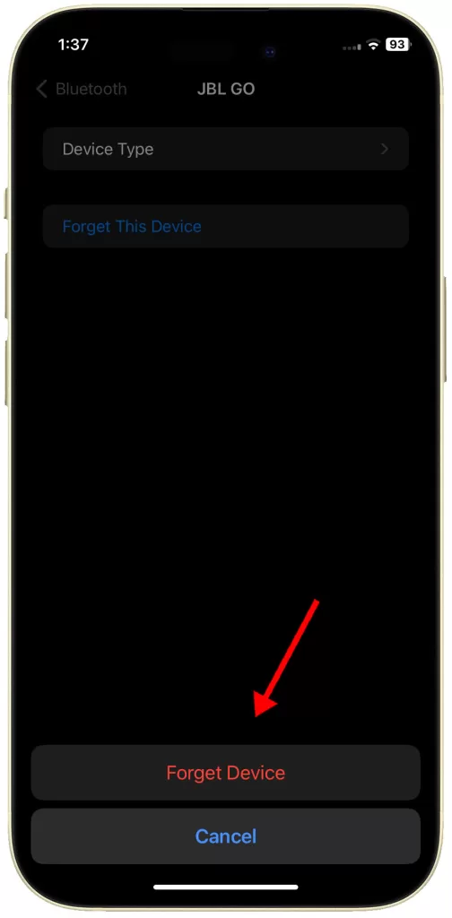 fix iPhone 15 Bluetooth pairing problems 5