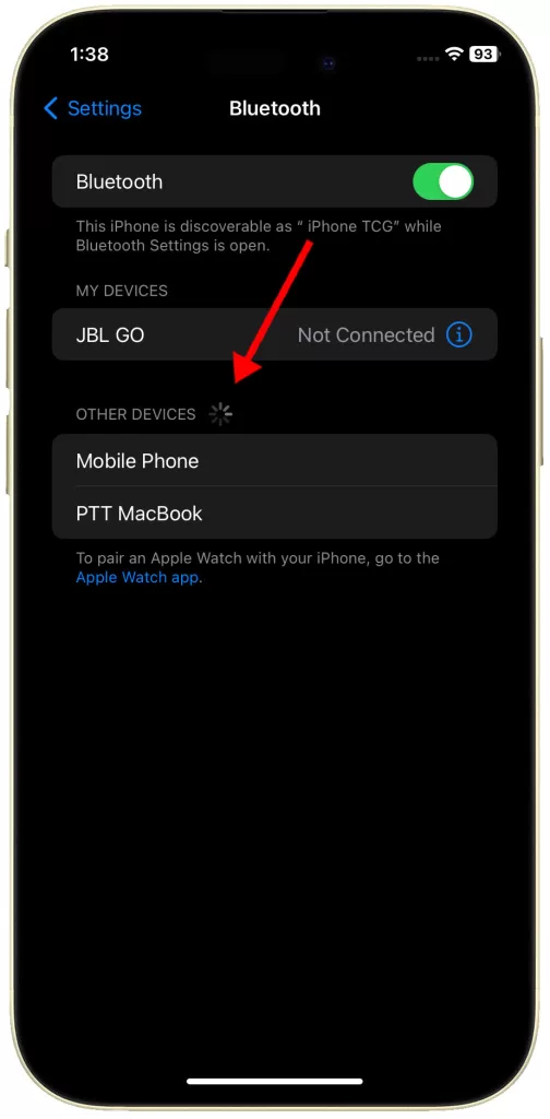 fix iPhone 15 Bluetooth pairing problems 6
