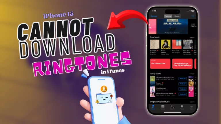 What To Do If Your iPhone 15 Can’t Download Ringtones in iTunes (11 Easy Fixes)
