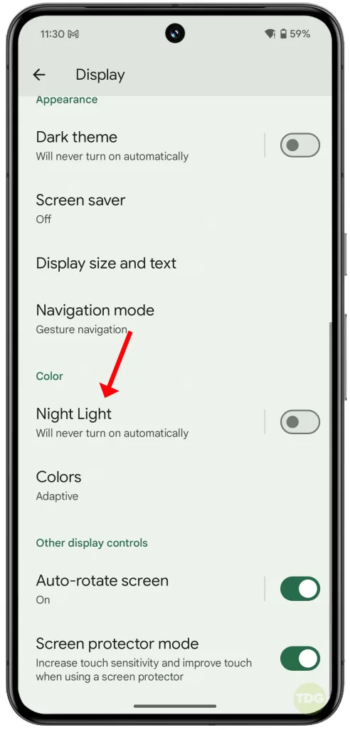 google Pixel 8 display color problems troubleshooting 2