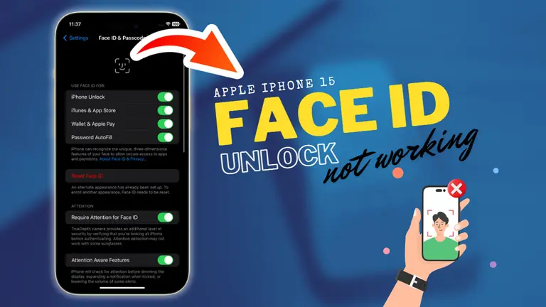 iPhone 15 Face ID Unlock Not Working? Here’s How to Fix It