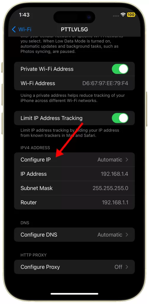troubleshooting iPhone 15 wont connect to wi fi network 4