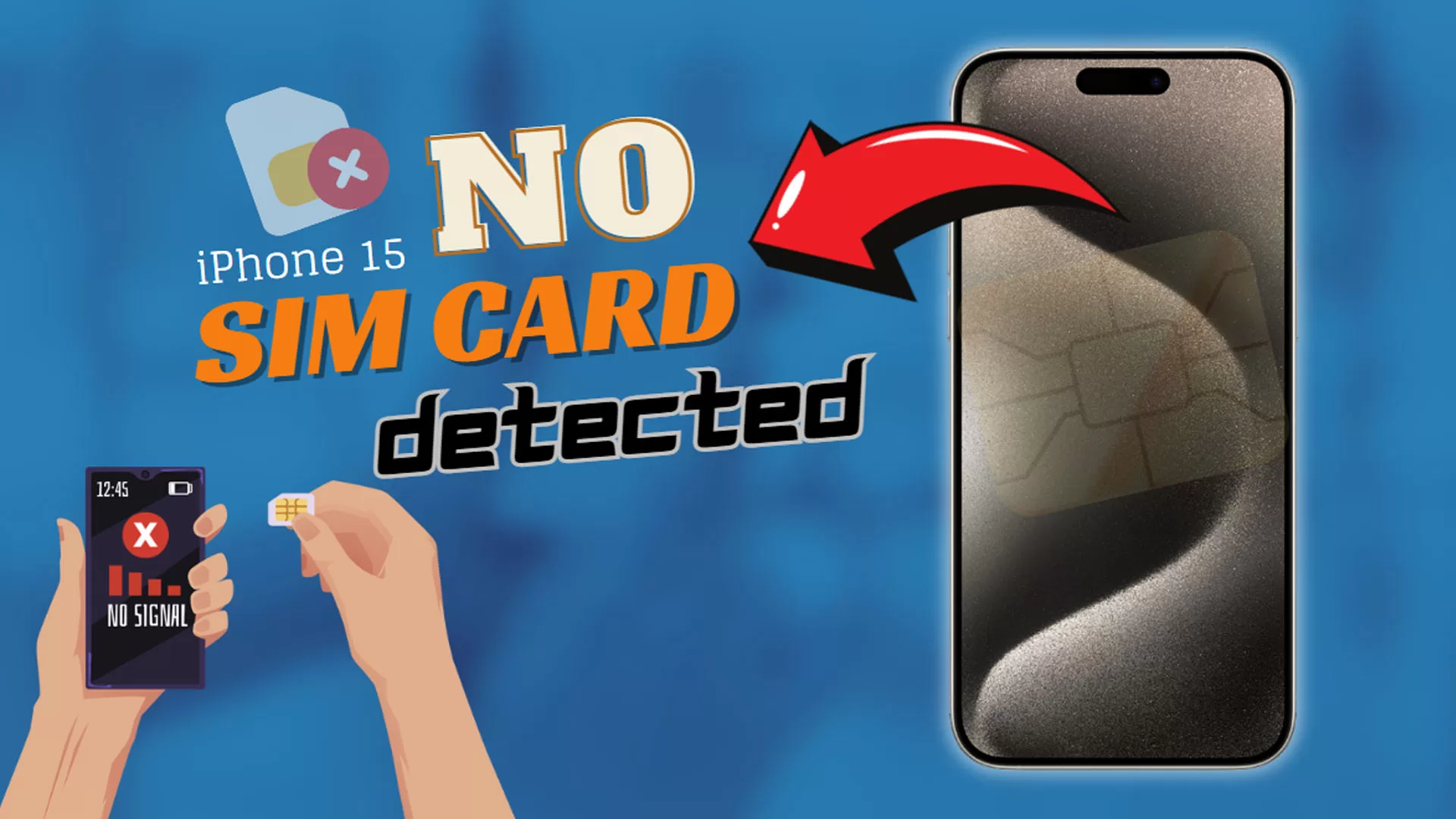 iPhone 15 No SIM card detected? Here's How to Fix It!