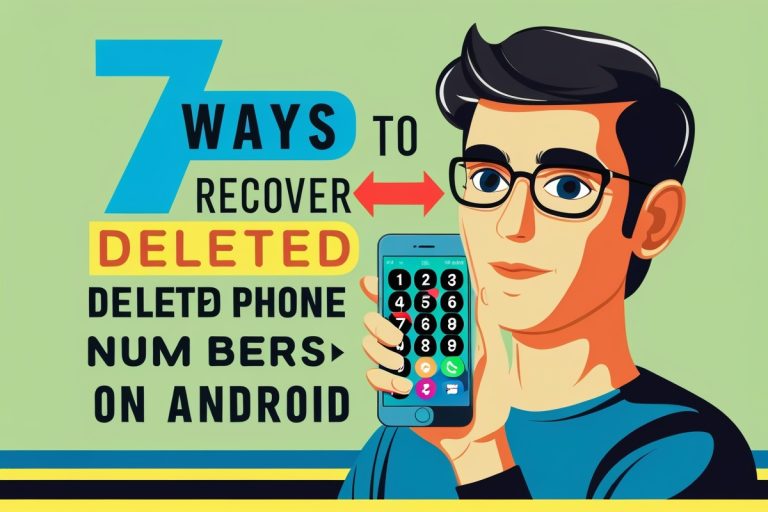7 Ways to Recover Deleted Phone Numbers on Android