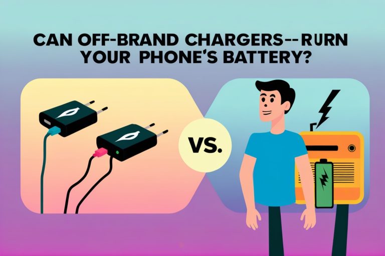 Can Off-Brand Chargers Ruin Your Phone's Battery?
