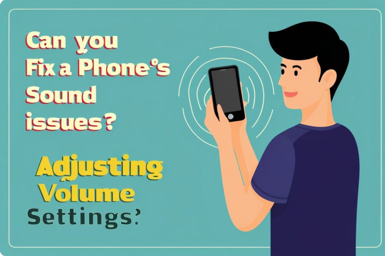 Can You Fix a Phone's Sound Issues by Adjusting the Volume Settings?