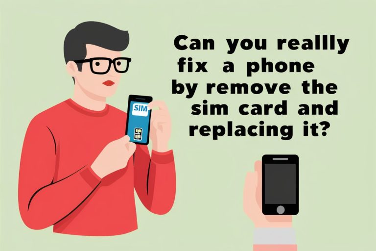 Can You Really Fix a Phone by Removing the SIM Card and Replacing It?