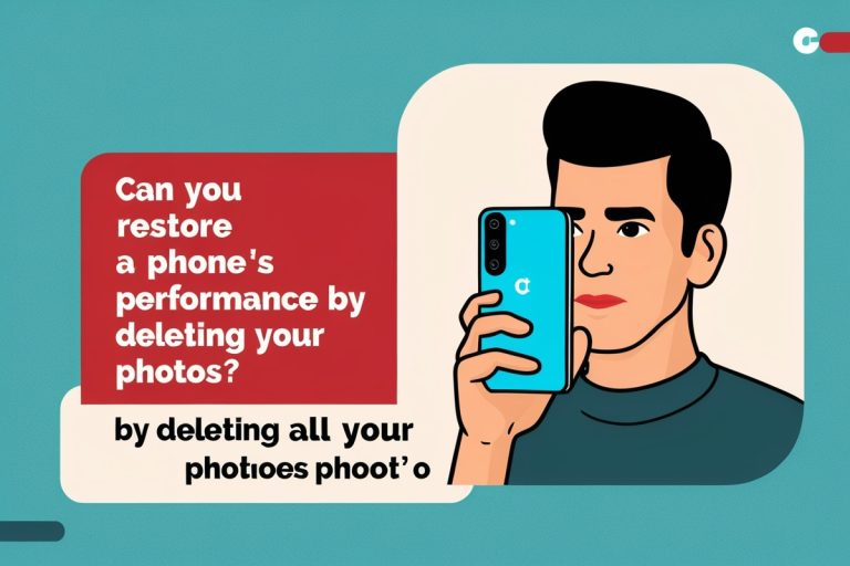 Can You Restore a Phone's Performance by Deleting All Your Photos?
