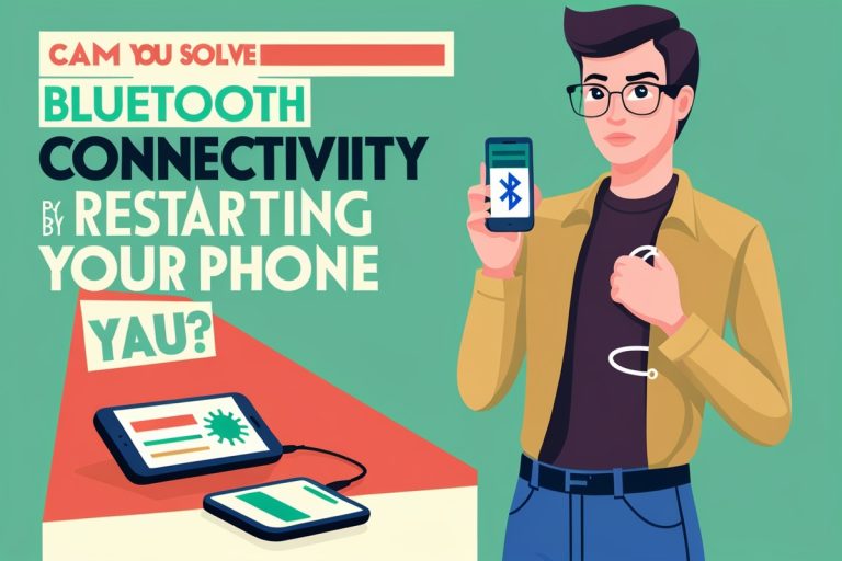 Can You Solve Bluetooth Connectivity Issues by Restarting Your Phone?