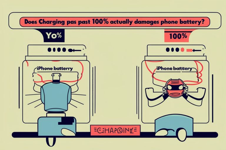 Does Charging Past 100% Actually Damage Your Phone Battery?