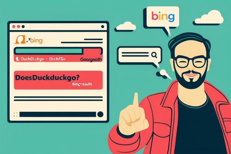 does duckduckgo use bing results