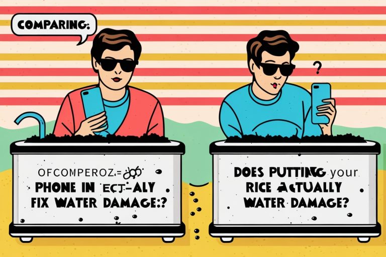 Does Putting Your Phone in Rice Actually Fix Water Damage?