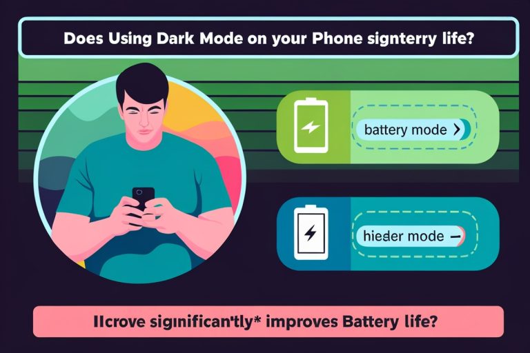 Does Using Dark Mode on Your Phone Significantly Improve Battery Life?