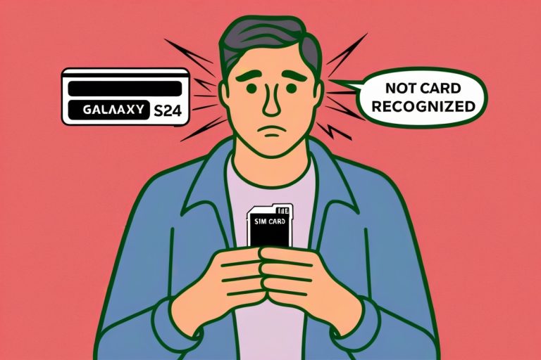 Galaxy S24 SIM card not recognized