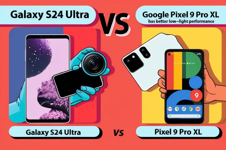 Galaxy S24 Ultra vs Google Pixel 9 Pro XL which has better camera low-light performance