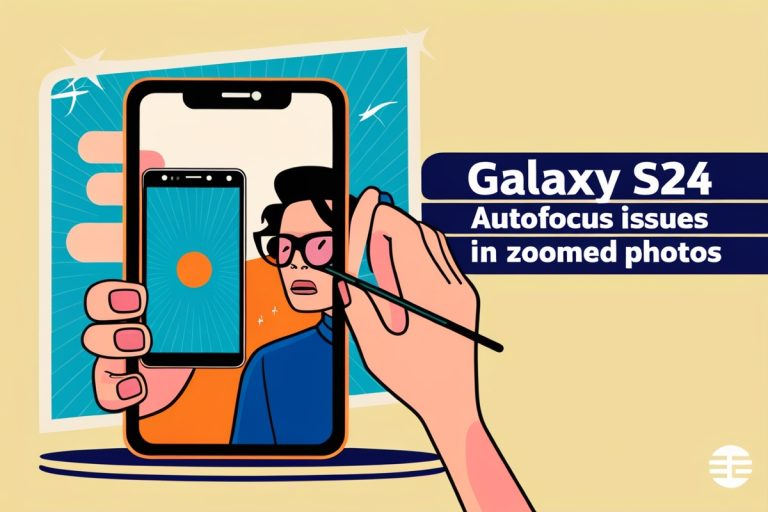 Galaxy S24 autofocus issues in zoomed photos