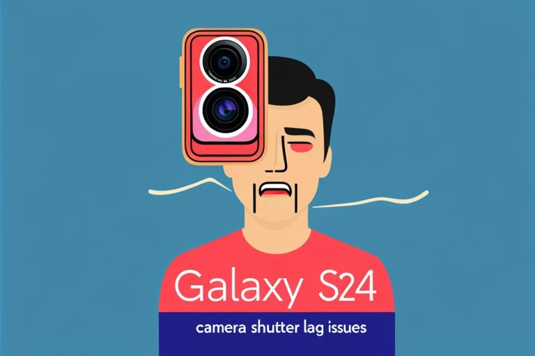 Galaxy S24 camera shutter lag issues