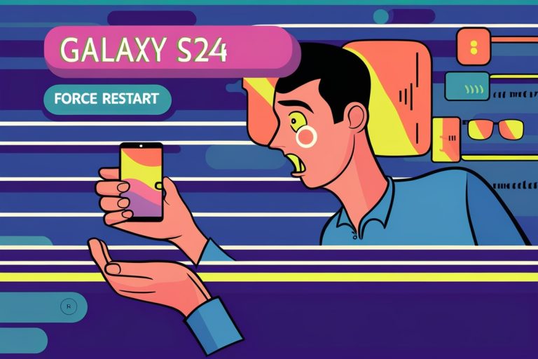Galaxy S24 force restart
