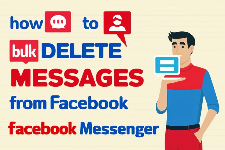 How to Bulk-Delete Messages from Facebook Messenger