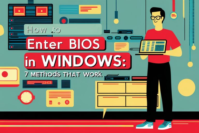 How to Enter BIOS in Windows: 7 Methods That Work