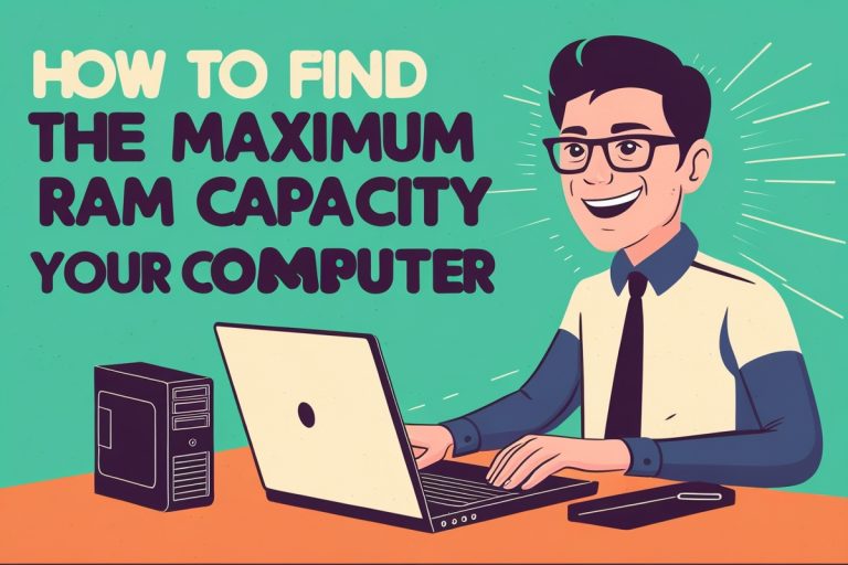 How to Find the Maximum RAM Capacity of Your Computer