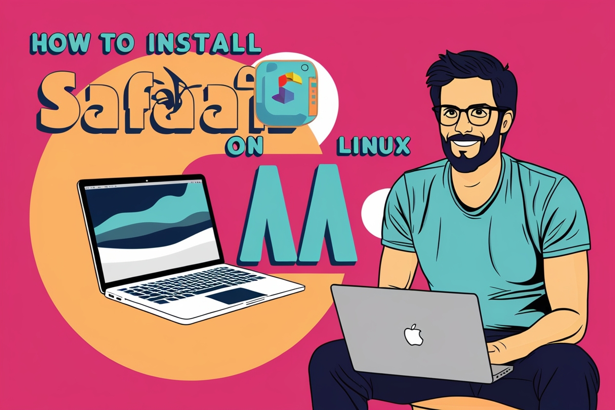 how to install safari on linux