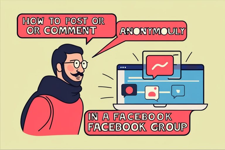 How to Post or Comment Anonymously in a Facebook Group