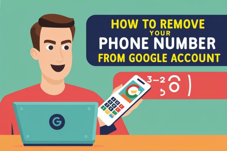 How to Remove Your Phone Number from Google Account