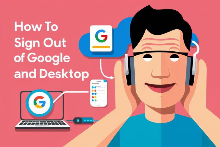How to Sign Out of Google on Mobile and Desktop