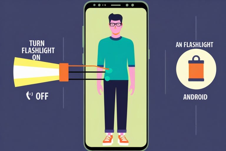How to Turn Flashlight On and Off on Android
