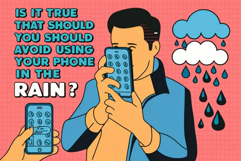 Is It True That You Should Avoid Using Your Phone in the Rain?