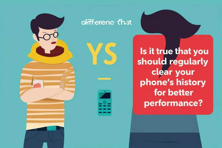 Is It True That You Should Regularly Clear Your Phone's History for Better Performance?
