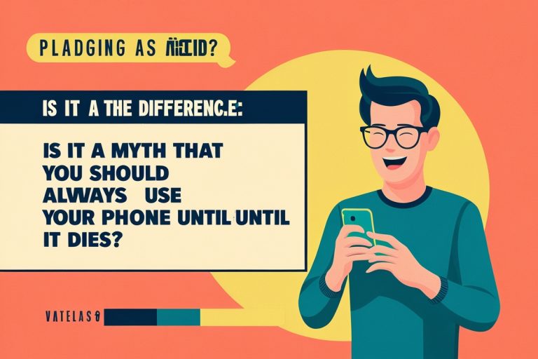 Is It a Myth That You Should Always Use Your Phone Until It Dies?