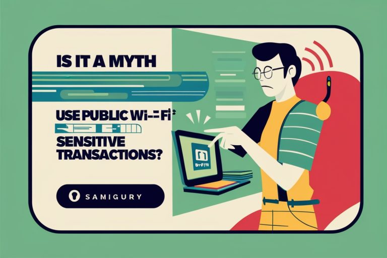 Is It a Myth That You Should Never Use Public Wi-Fi for Sensitive Transactions?